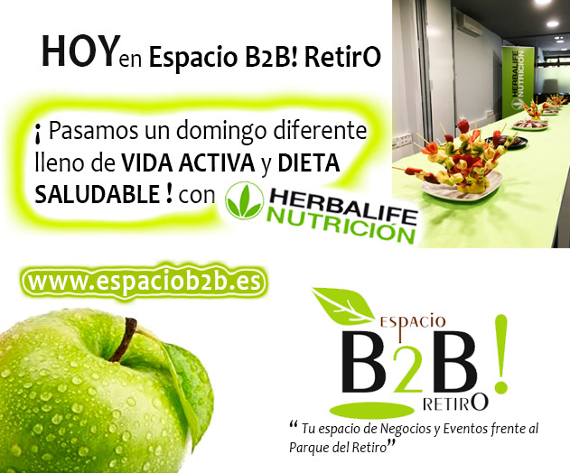 Cartel sobre la empresa Herbalife